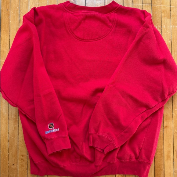 VTG 90s NHL Detroit Red Wings Men’s Sweatshirt Sz. XL - Picture 5 of 5